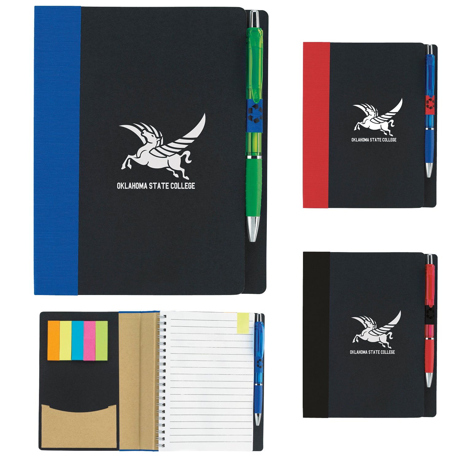 Good Value™ 5" x 7" Recycled Paper Notebook with Flags 11