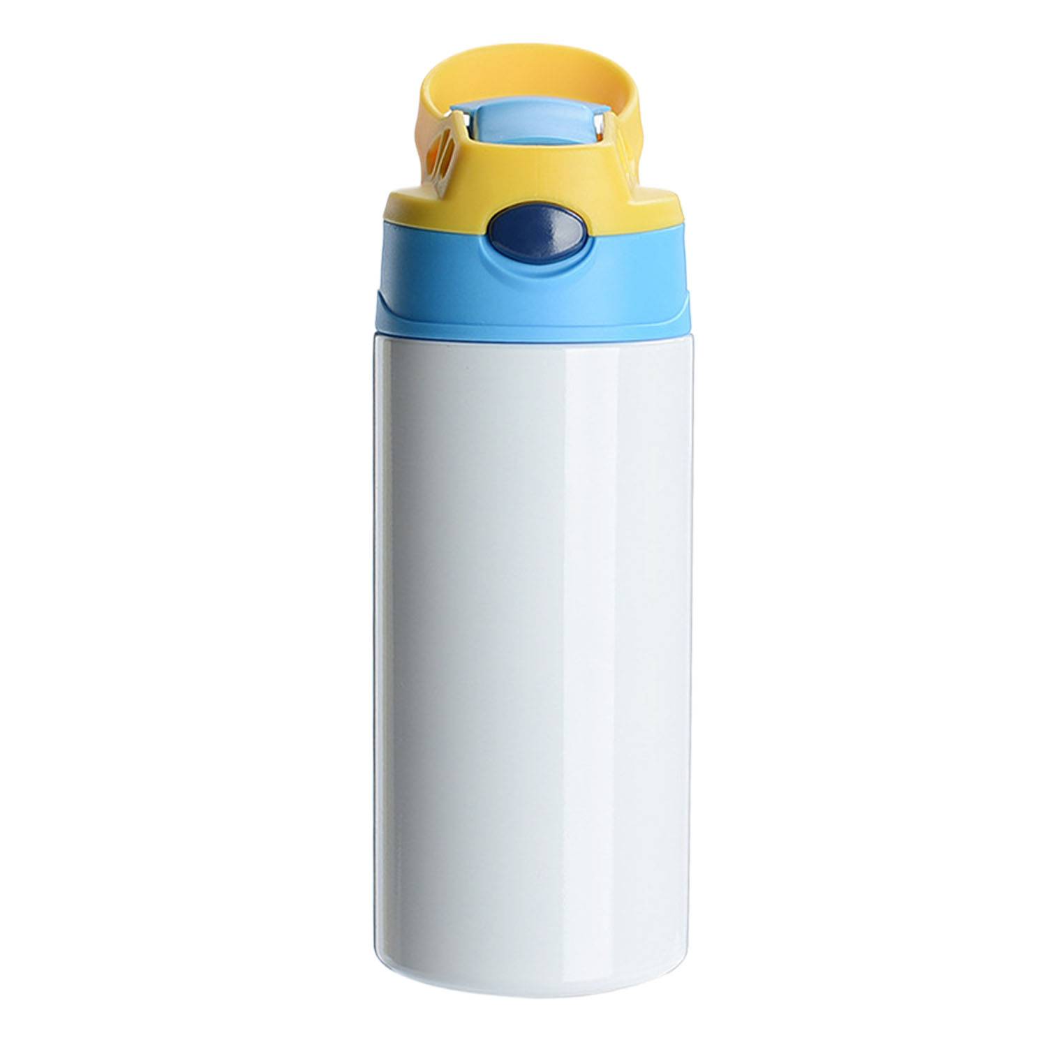 12oz Insulated Stainless Steel Bottle Straw Lid Handle 2