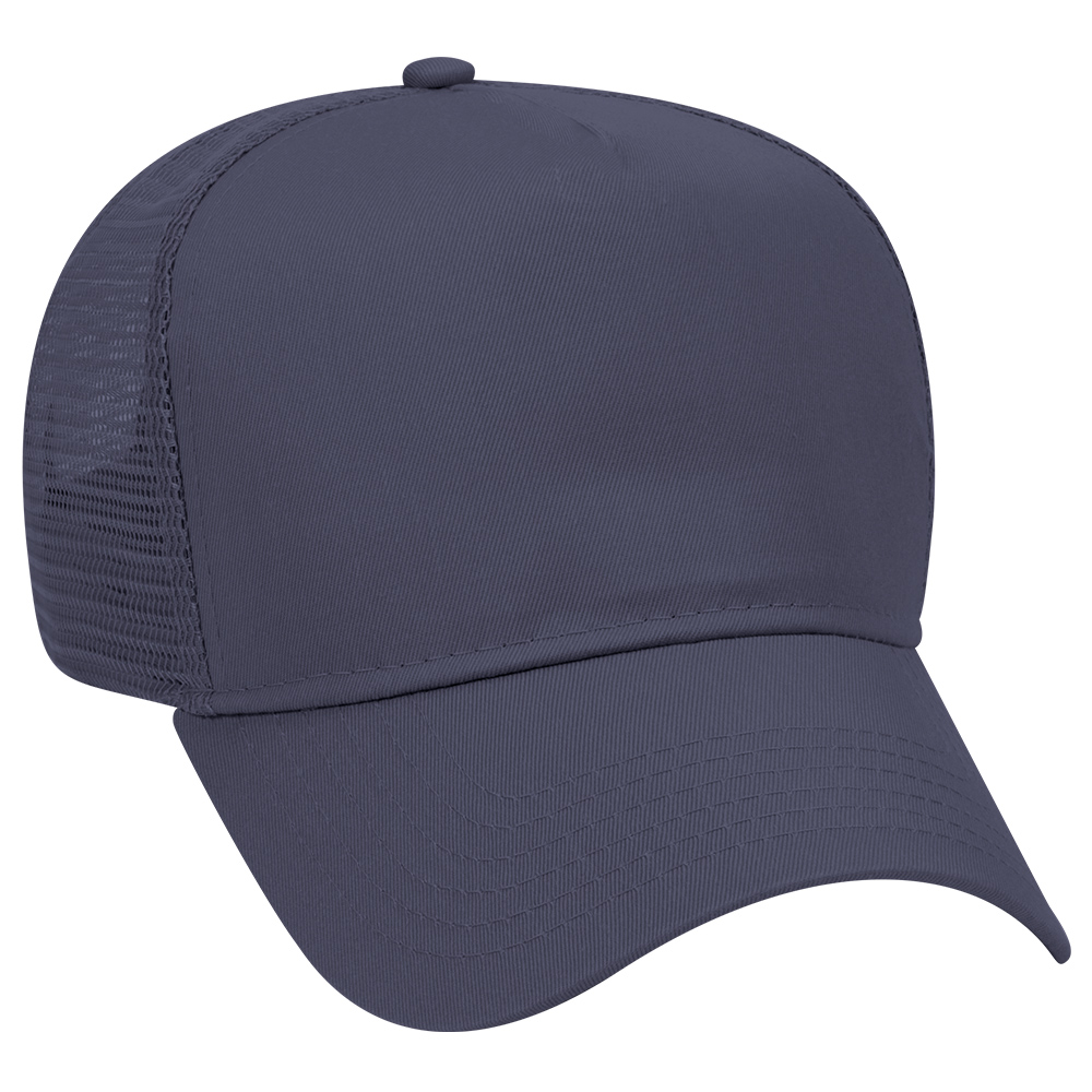 OTTO CAP® 5 Panel Mid Profile Mesh Back Trucker Hat 67