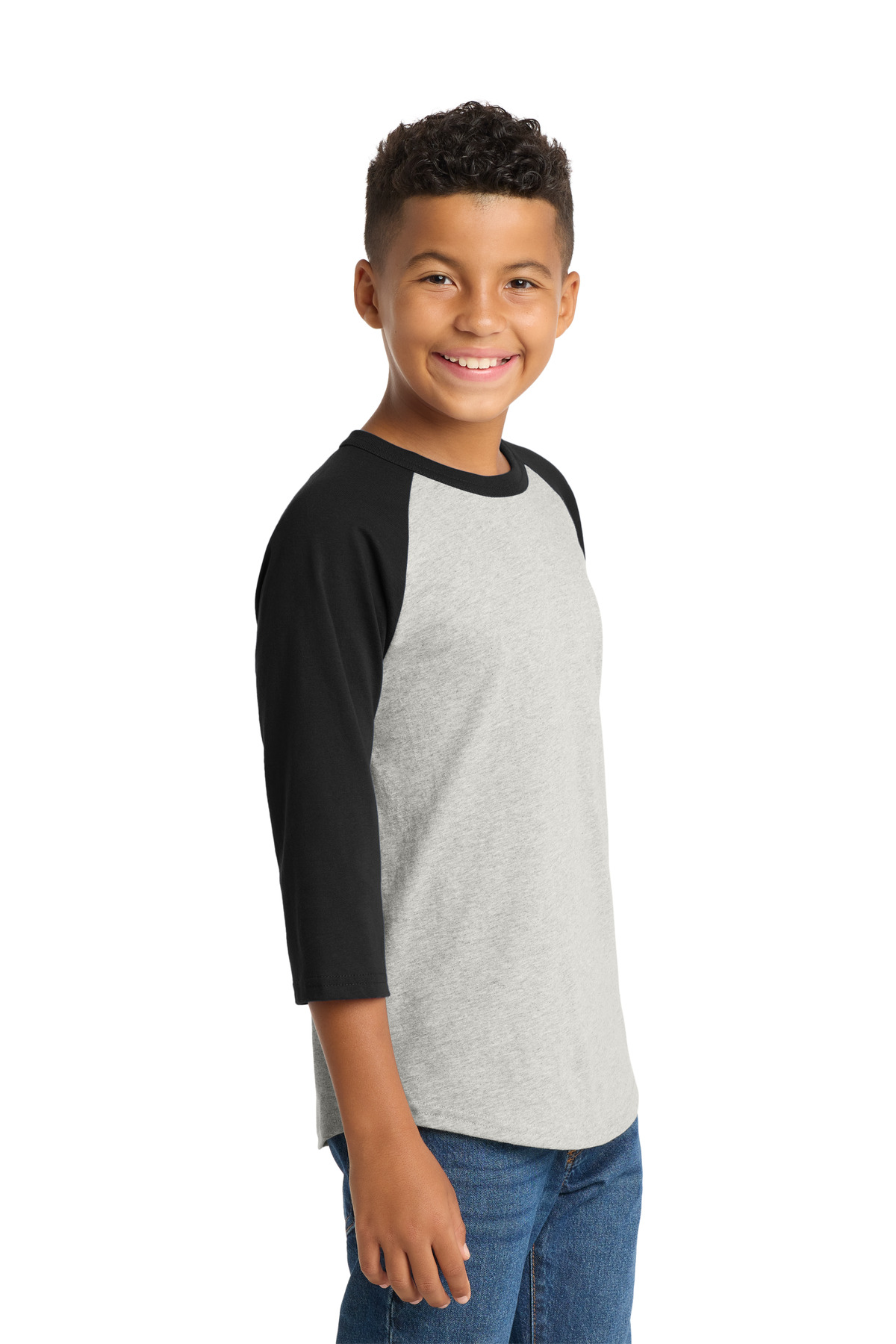 Sport-Tek Youth Colorblock Raglan Jersey. YT200 3