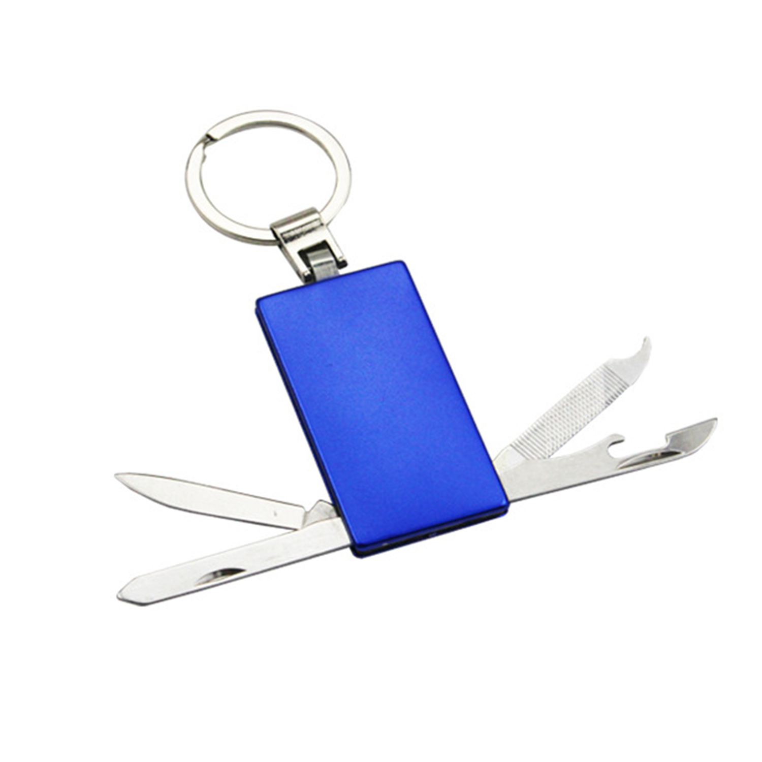 Outdoor Stainless Steel Folding Knife Keychain 7
