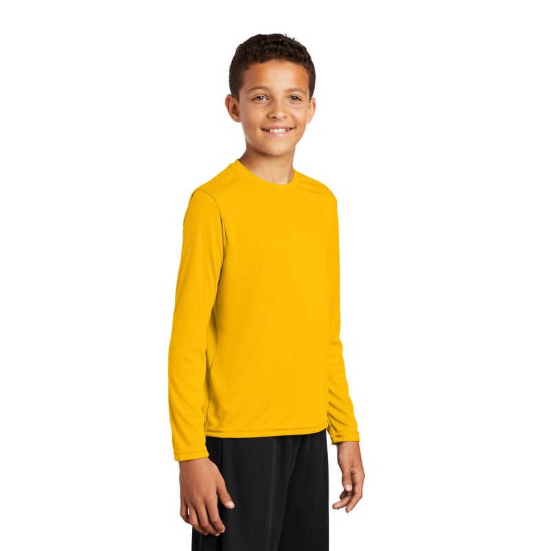 Sport-Tek Youth Long Sleeve PosiCharge Competitor Tee. 10