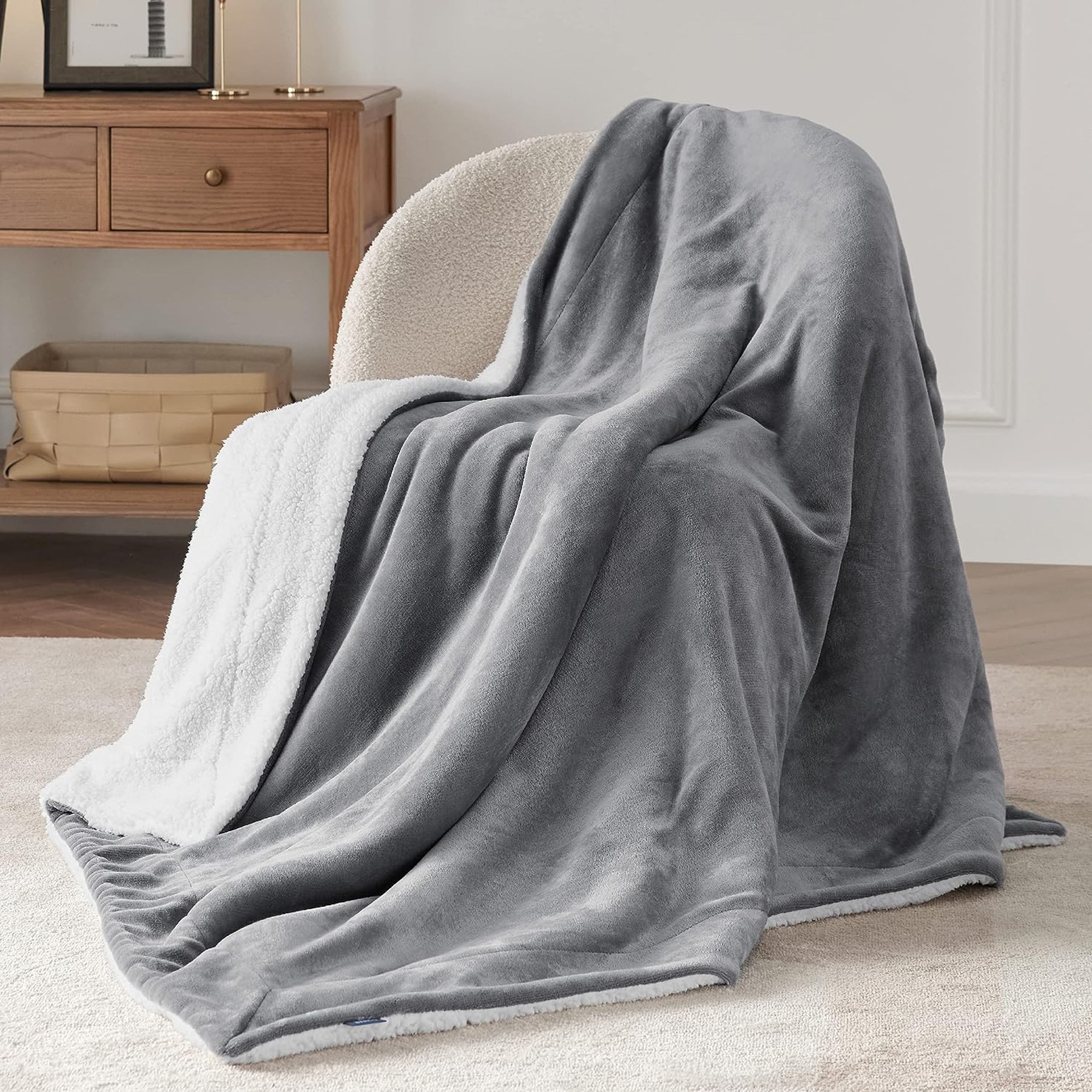 Sherpa Cashmere Blanket 4