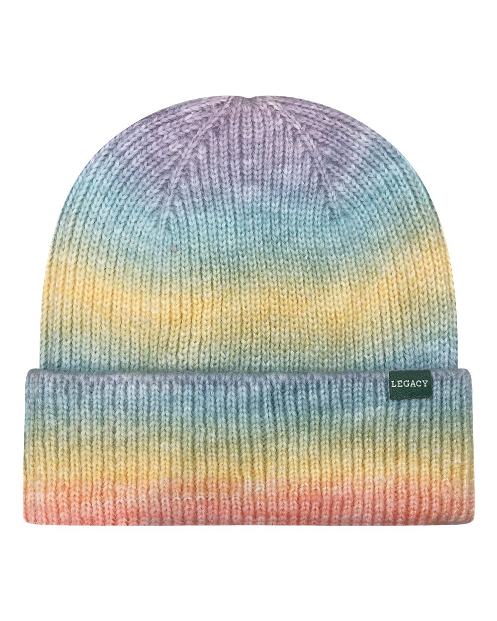 Tie-Dyed Ribbed Beanie - KTDRB 8