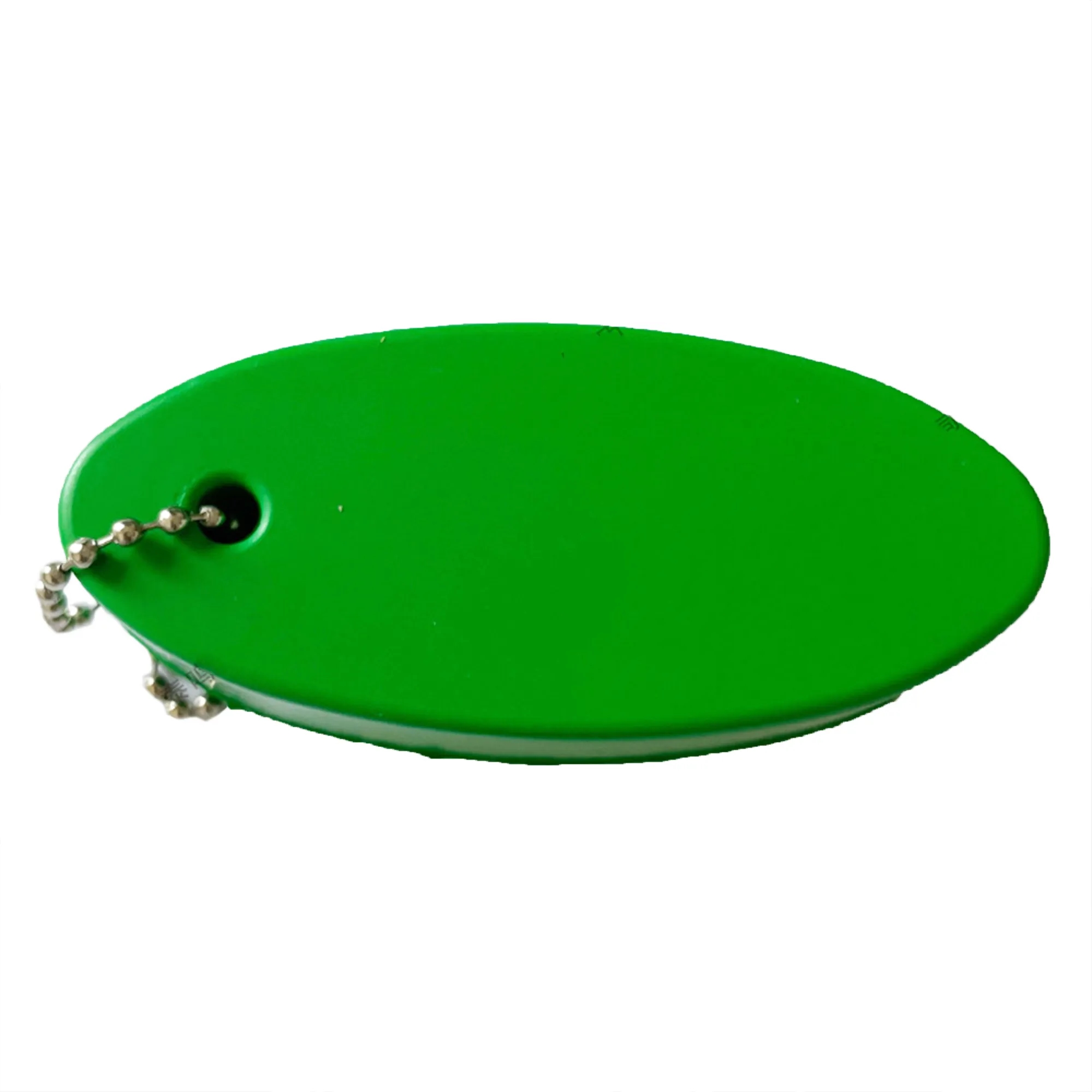 Oval PU Floating Keychain 2