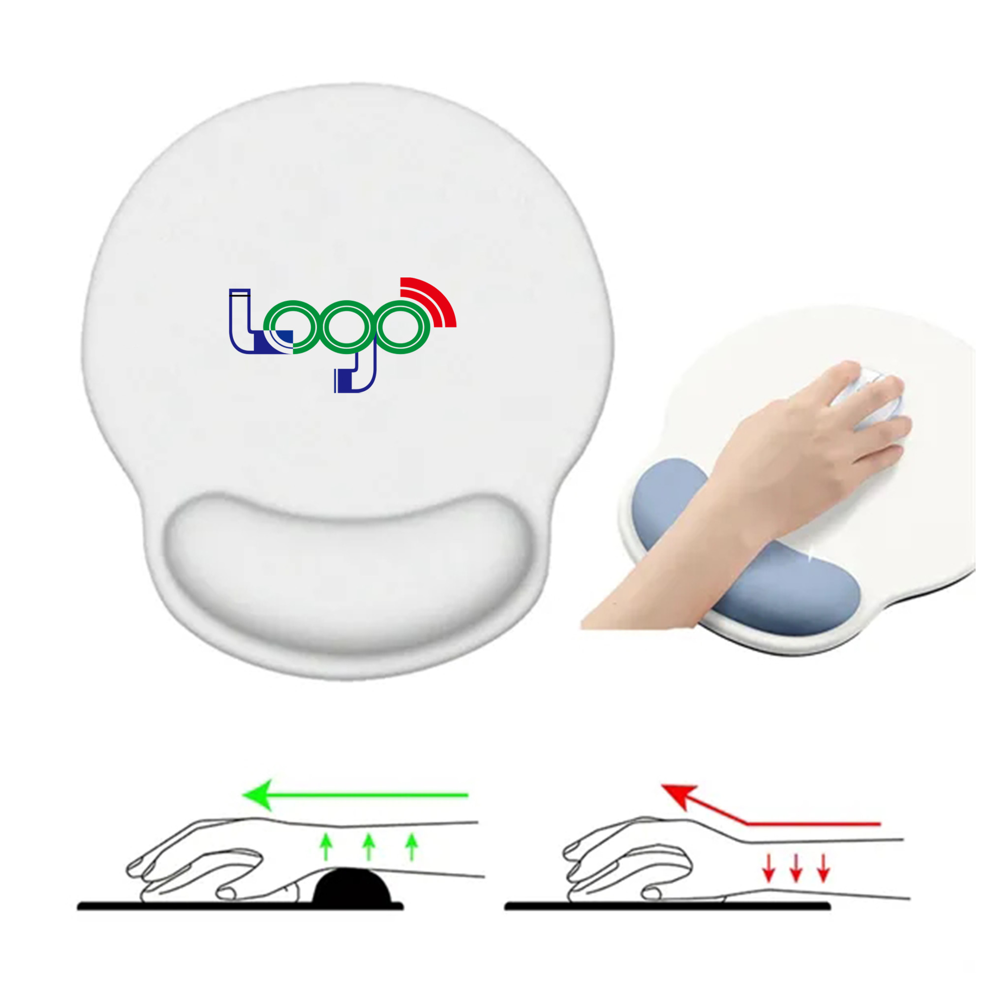 EVA Wrist Soft And Comfortable Mouse Pads 3