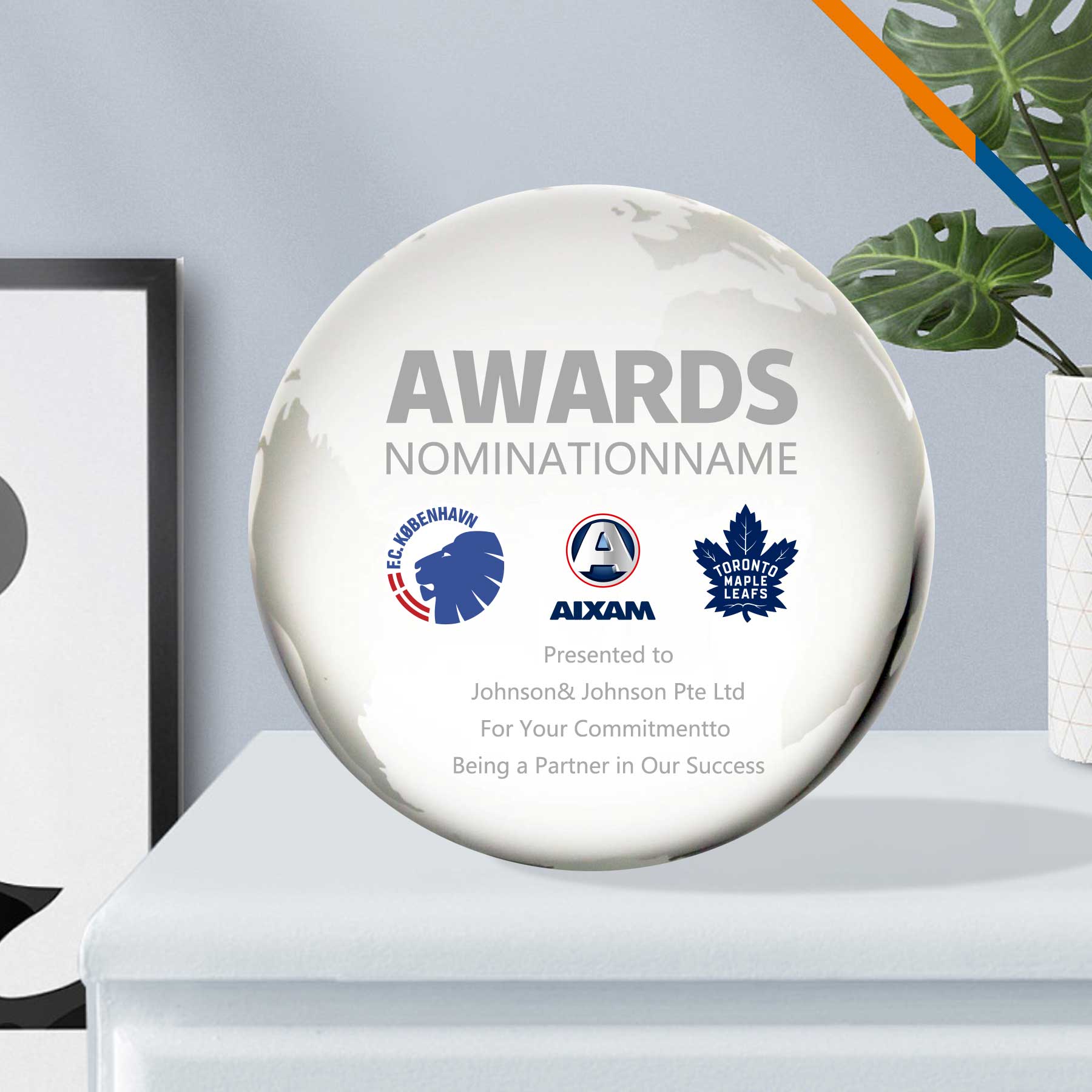 Fepor Crystal Sphere Award 4