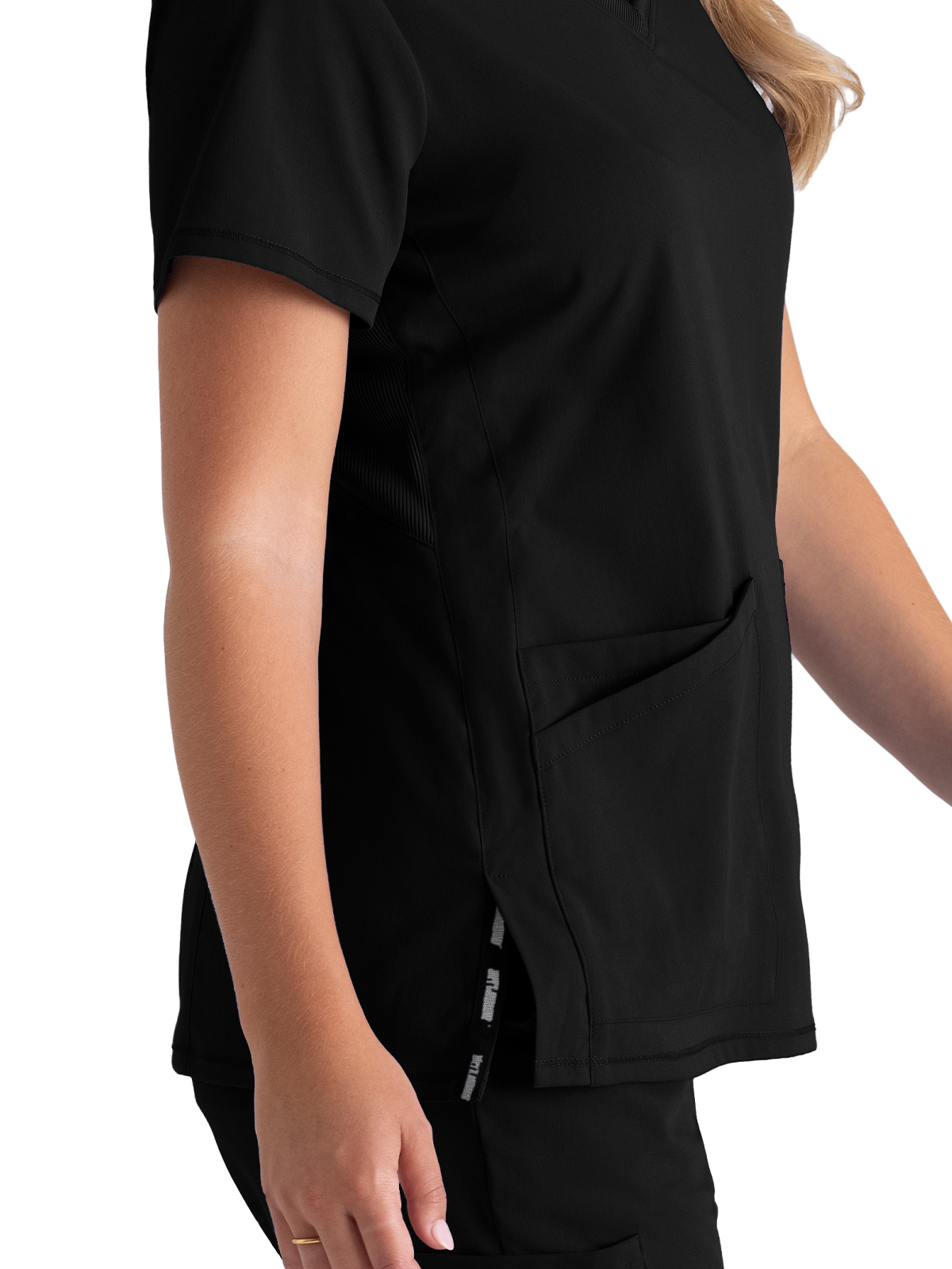Grey's Anatomy Spandex Stretch - Women's Three-Pocket V-Neck Serena Scrub Top 18