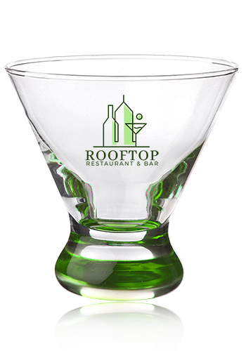 8.25 oz. Libbey Cosmopolitan Stemless Martini Glasses 6
