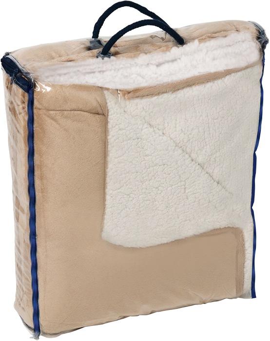 Micro-mink Sherpa Blanket 55