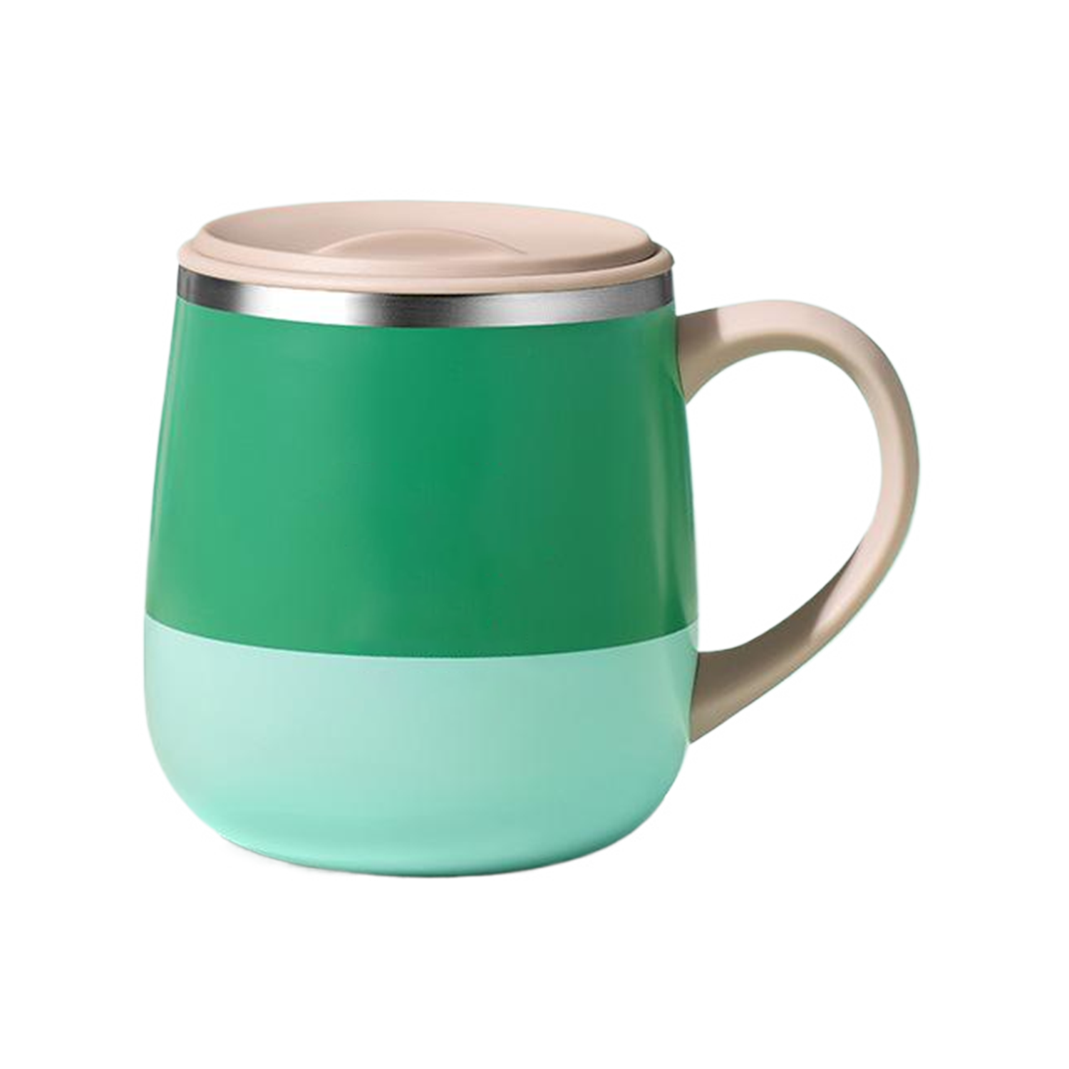 11oz Double Wall Stainless Steel Insulated Mug w/ Lid 3