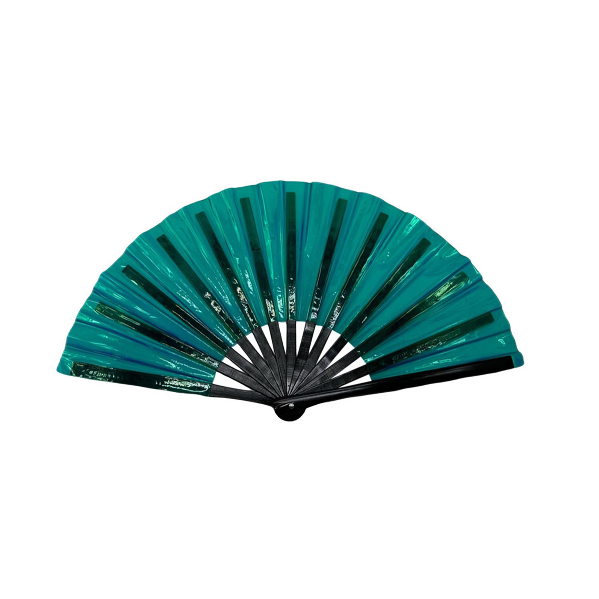 PVC Folding Performance Hand Fan 13" Length 29