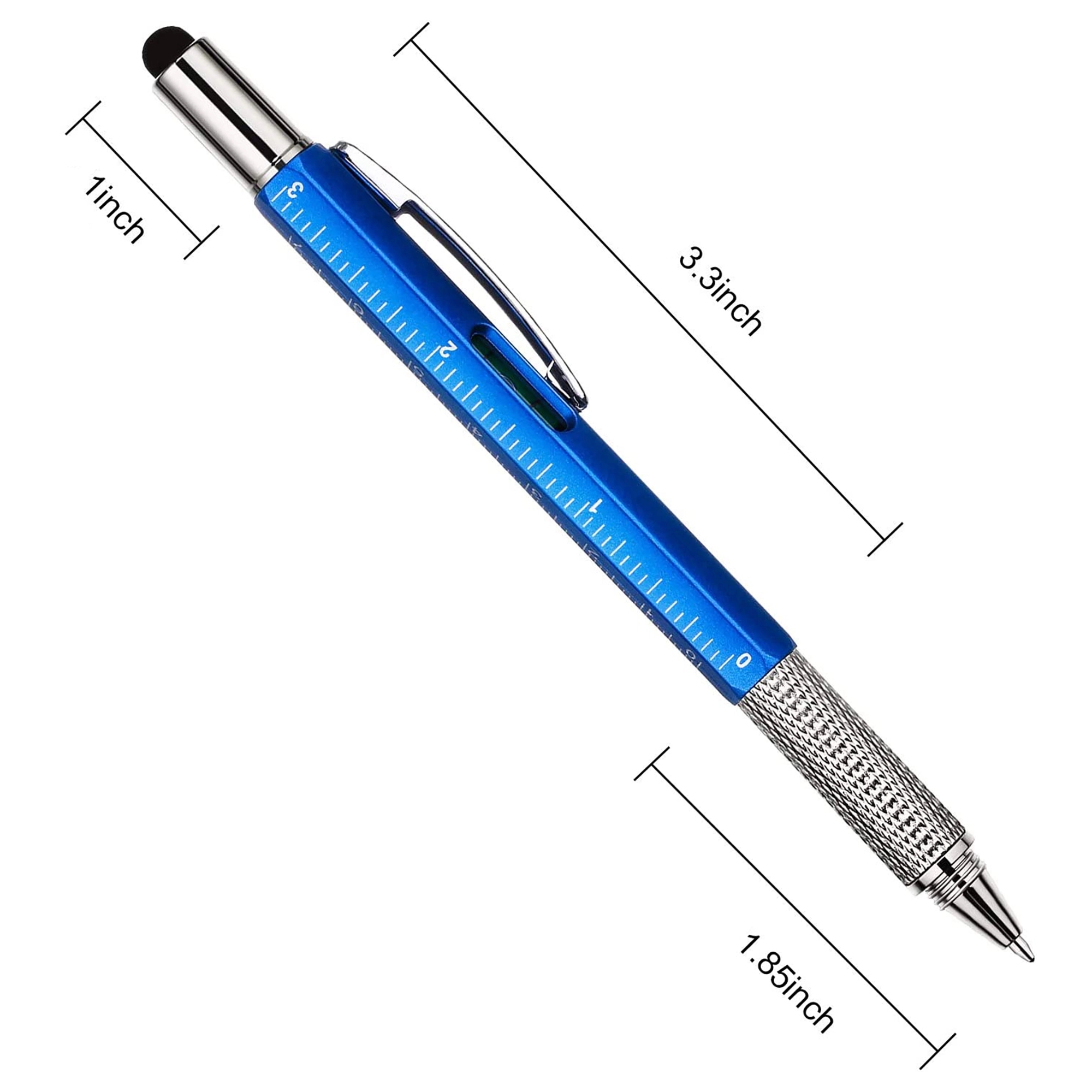 6 in 1 Multitool Tech Tool Pen with Ruler 4