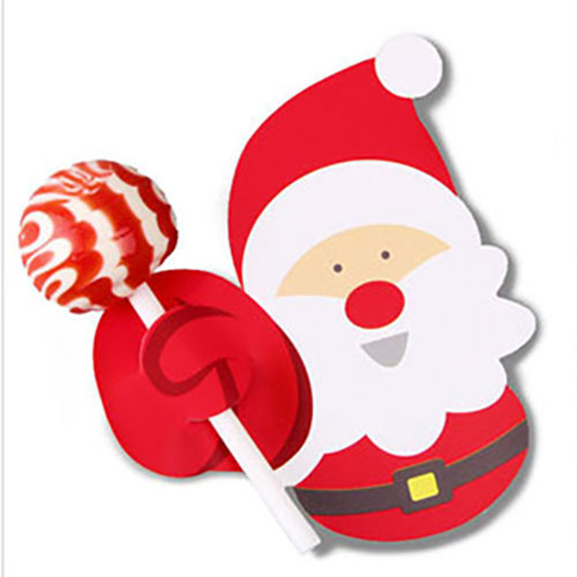 Christmas Lollipop Cards (50 Pcs/Set) 2