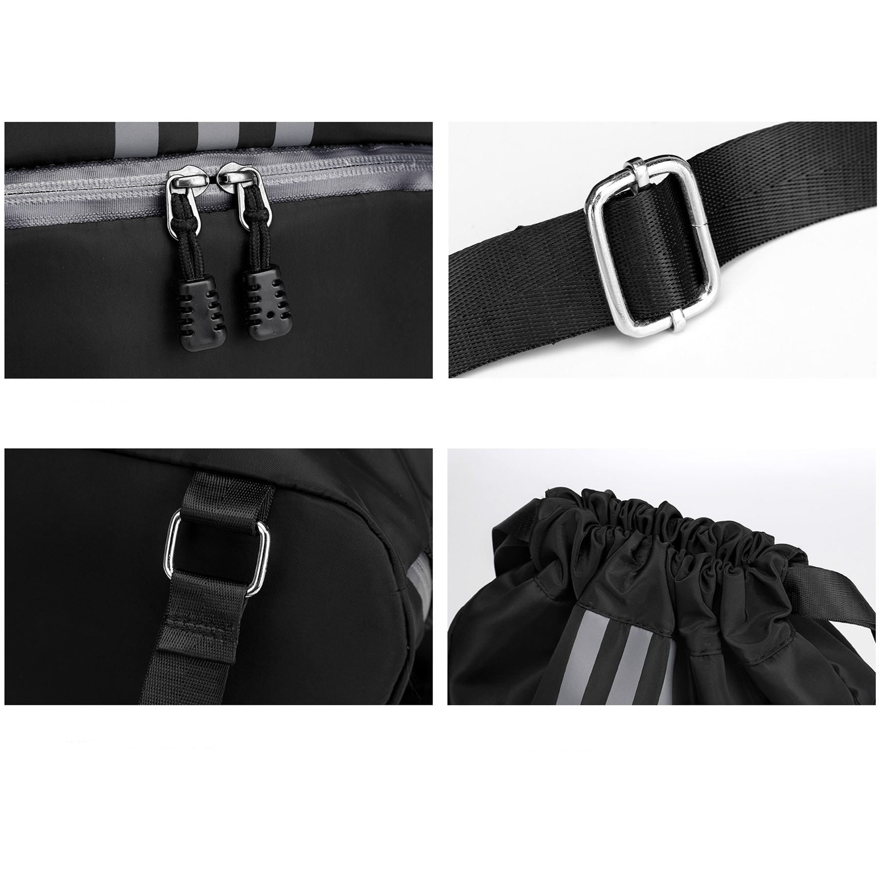 Oxford Waterproof Drawstring Backpack Sports Gym Bag 2