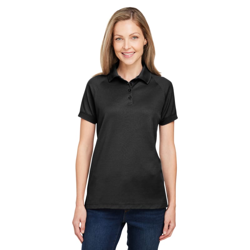 Harriton Ladies' Charge Snag And Soil Protect Polo 18