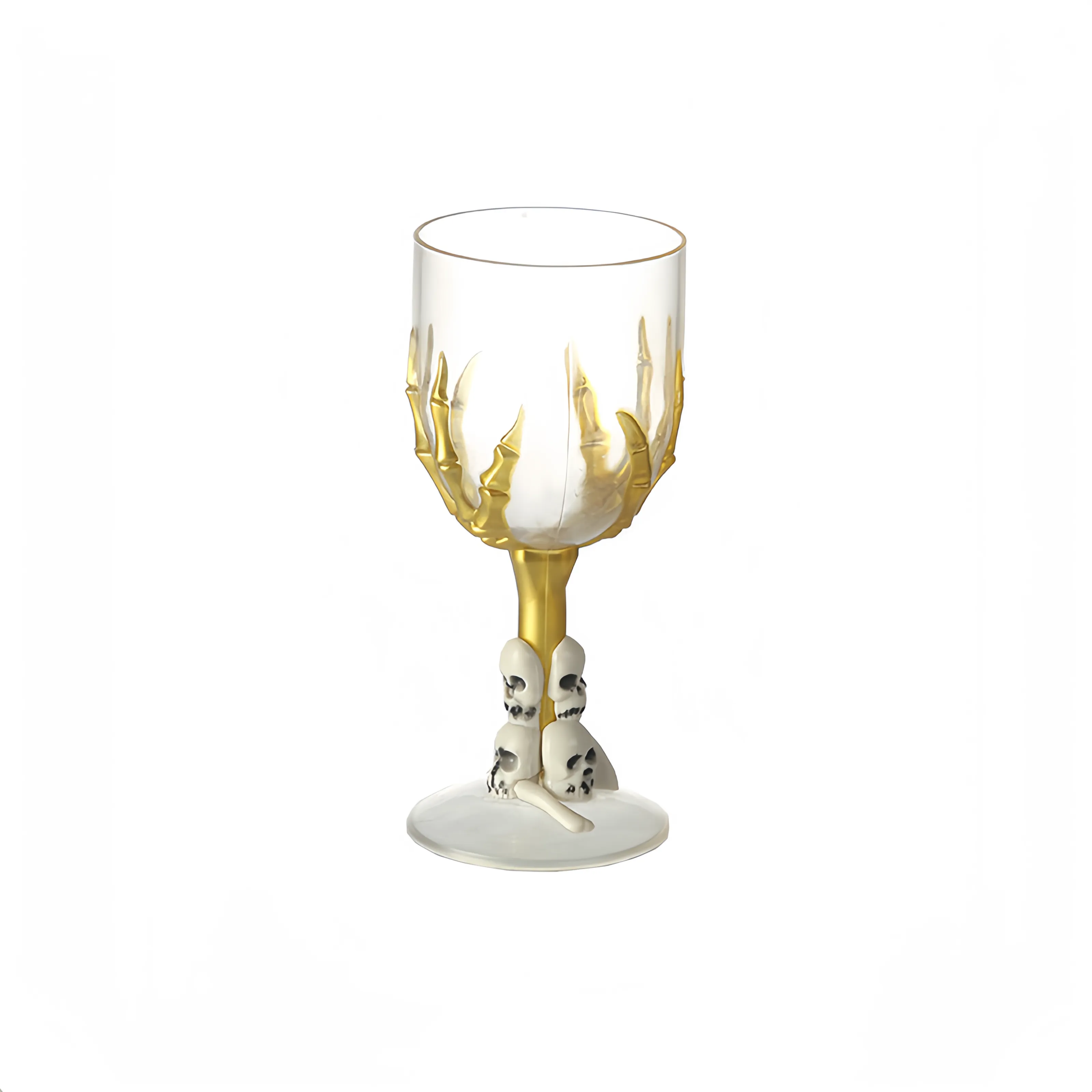 Resin Halloween High Footed Ghost Claw Cup 4