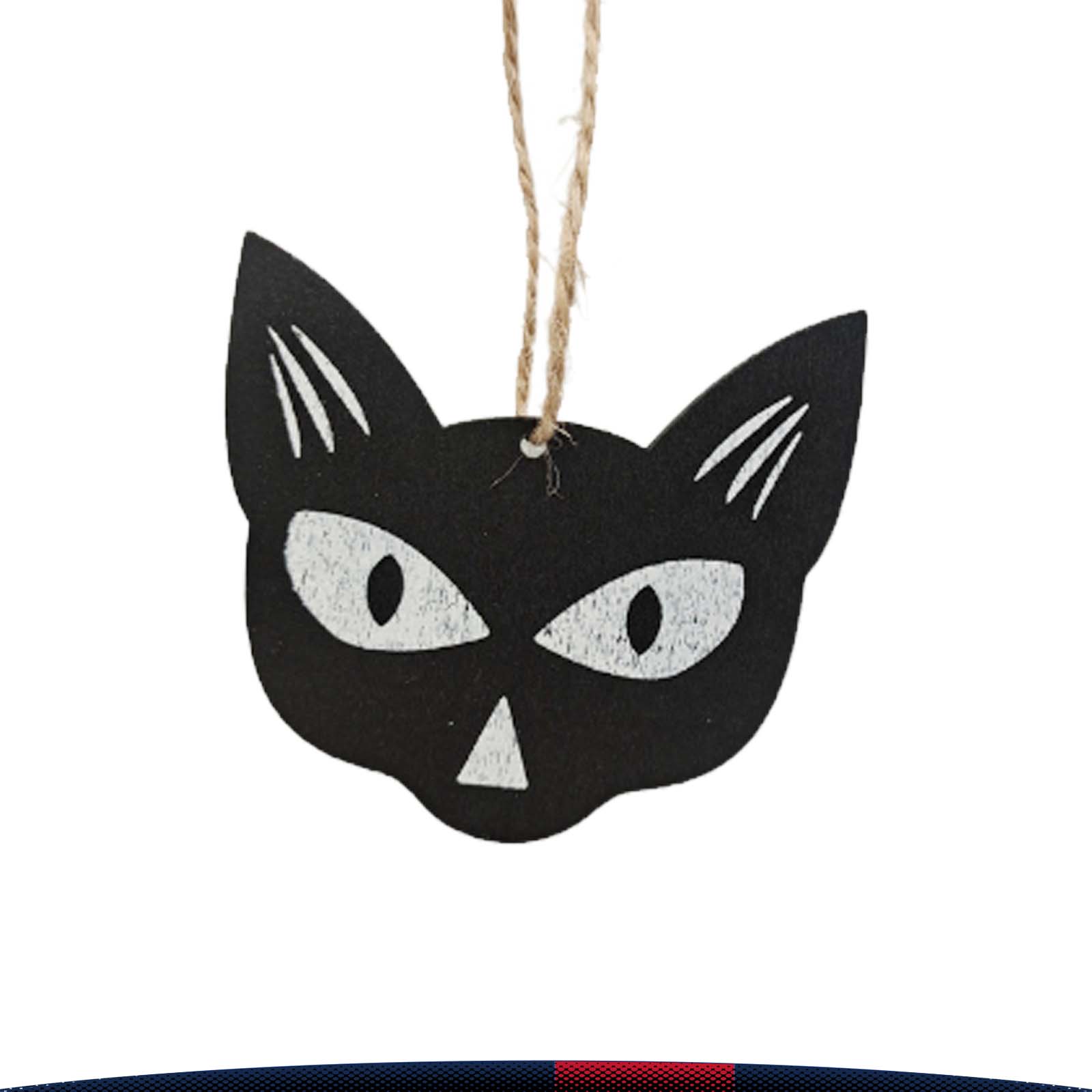 Wooden Halloween Decorative Pendant 2