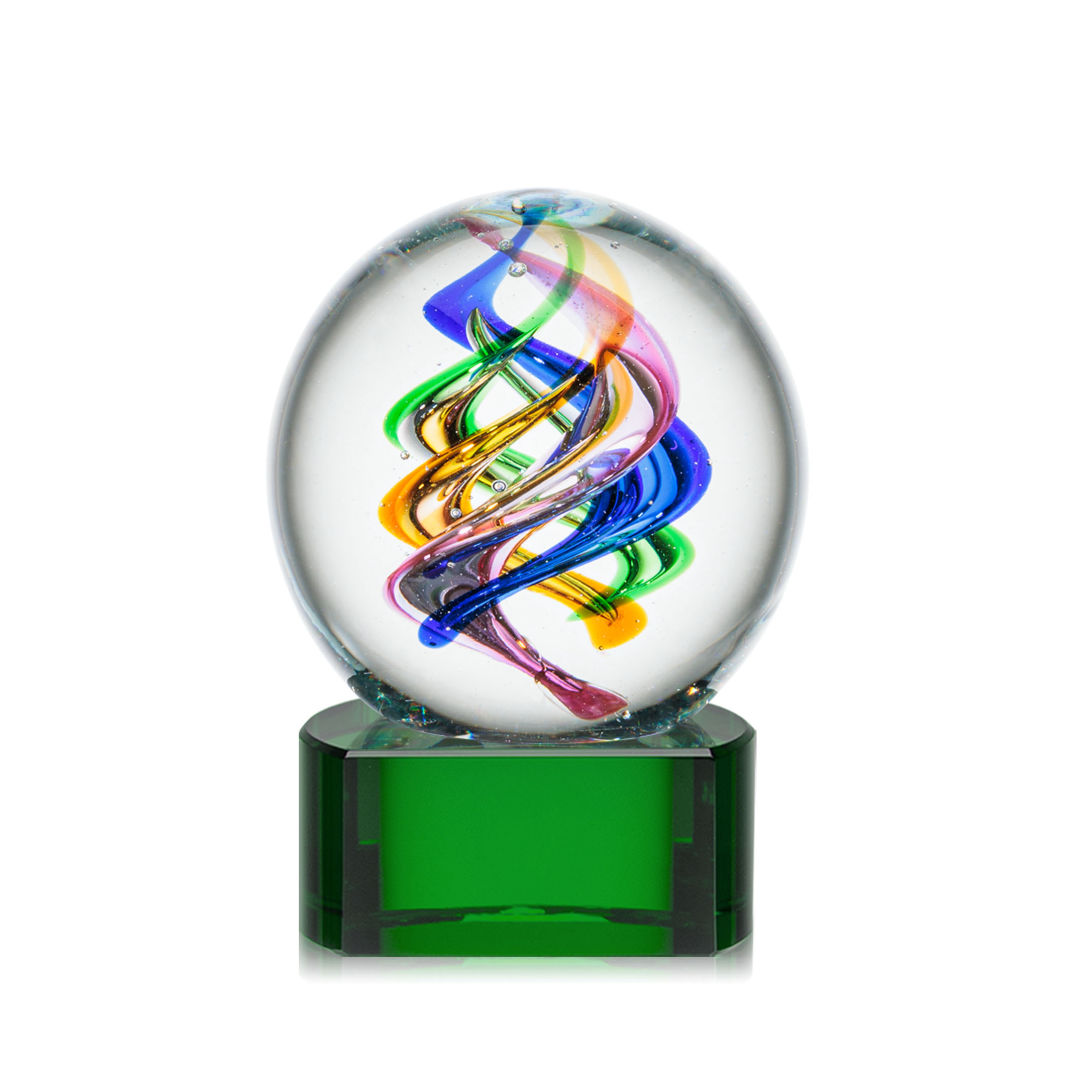 Galileo Award on Paragon Base - Green 4