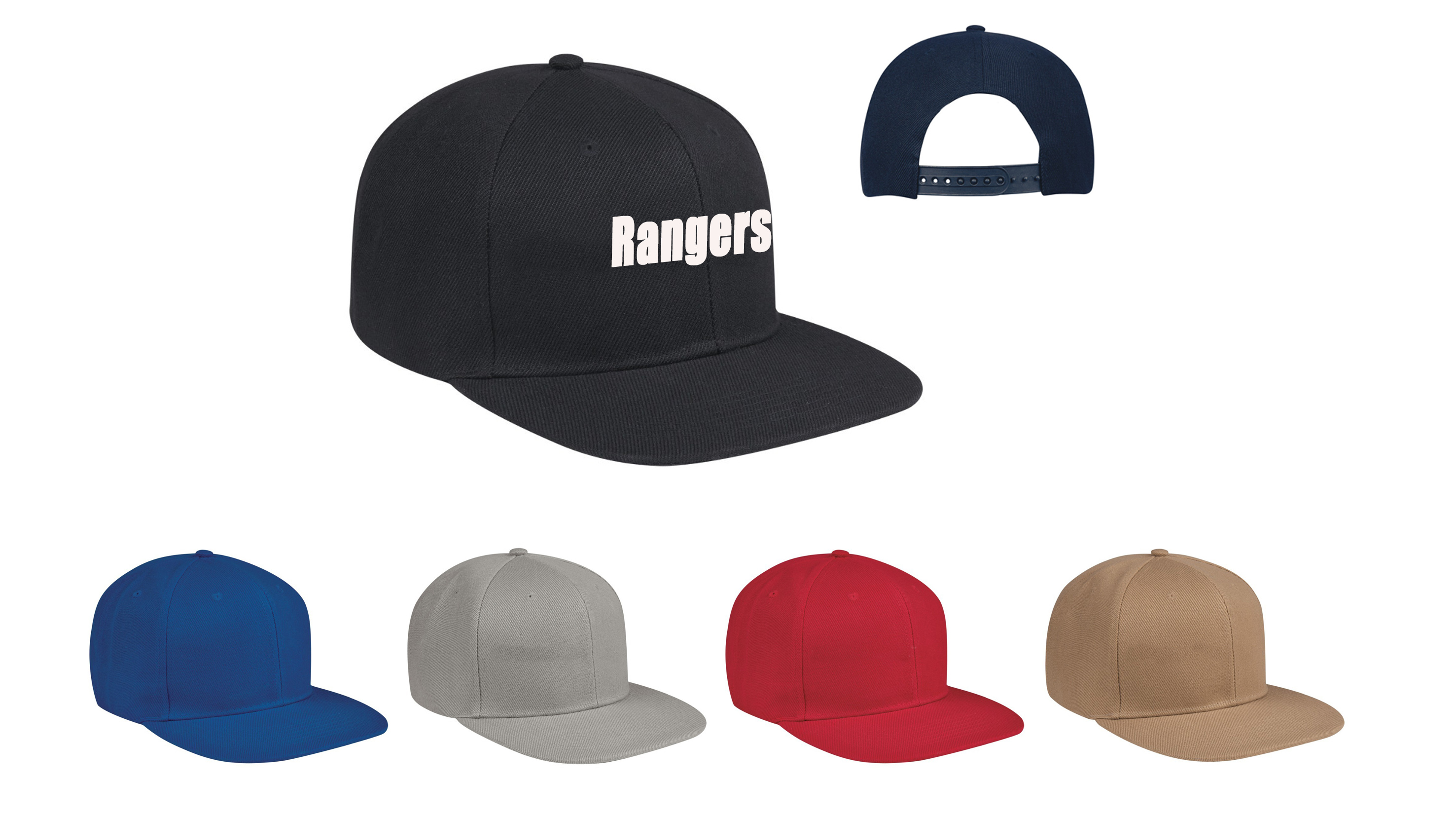 Acrylic Flat Bill Cap 2