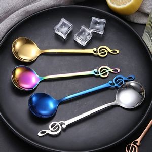 6.85 Inch Music Note Round Spoon 13