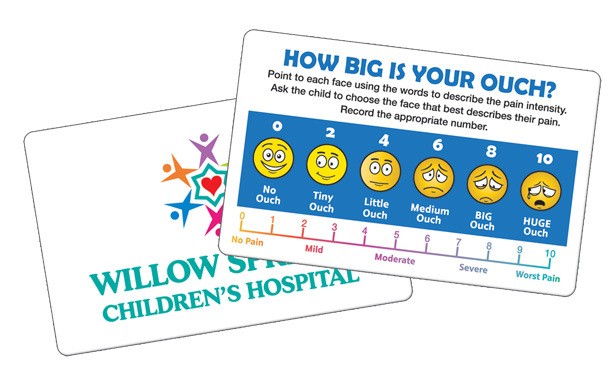 Pain Assessment Card, Wide 2