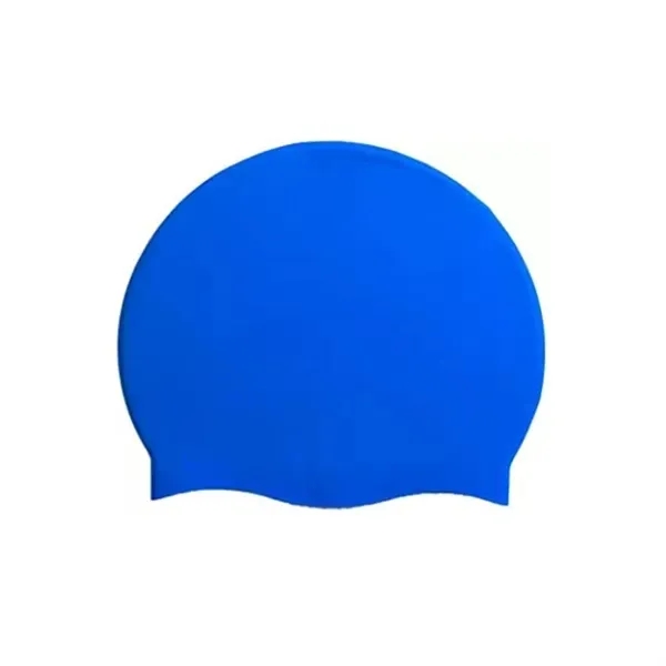 Stretchy Waterproof Silicone Swim Cap - High Elasticity 6