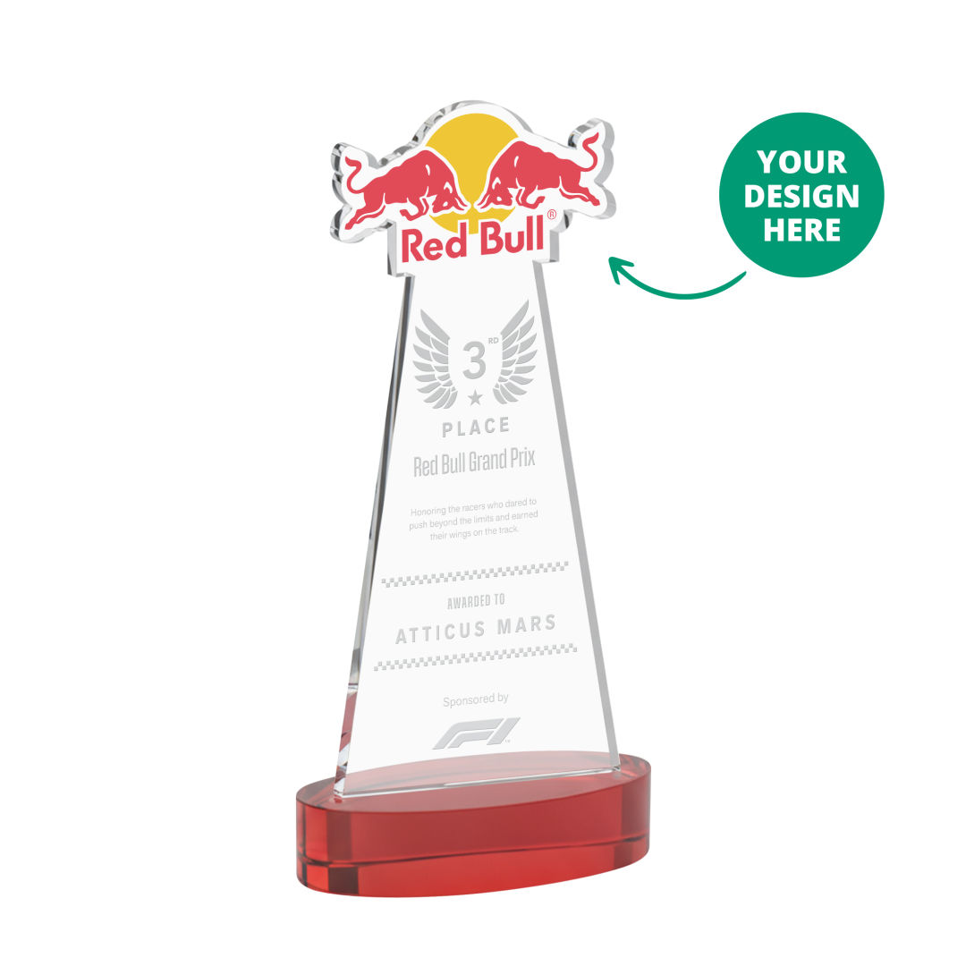 EdgeCraft Award on Alberton Base - Red (via Ocean)