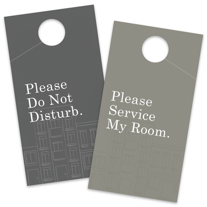 4.25 X 8 Inch Full Color Door Hanger 27