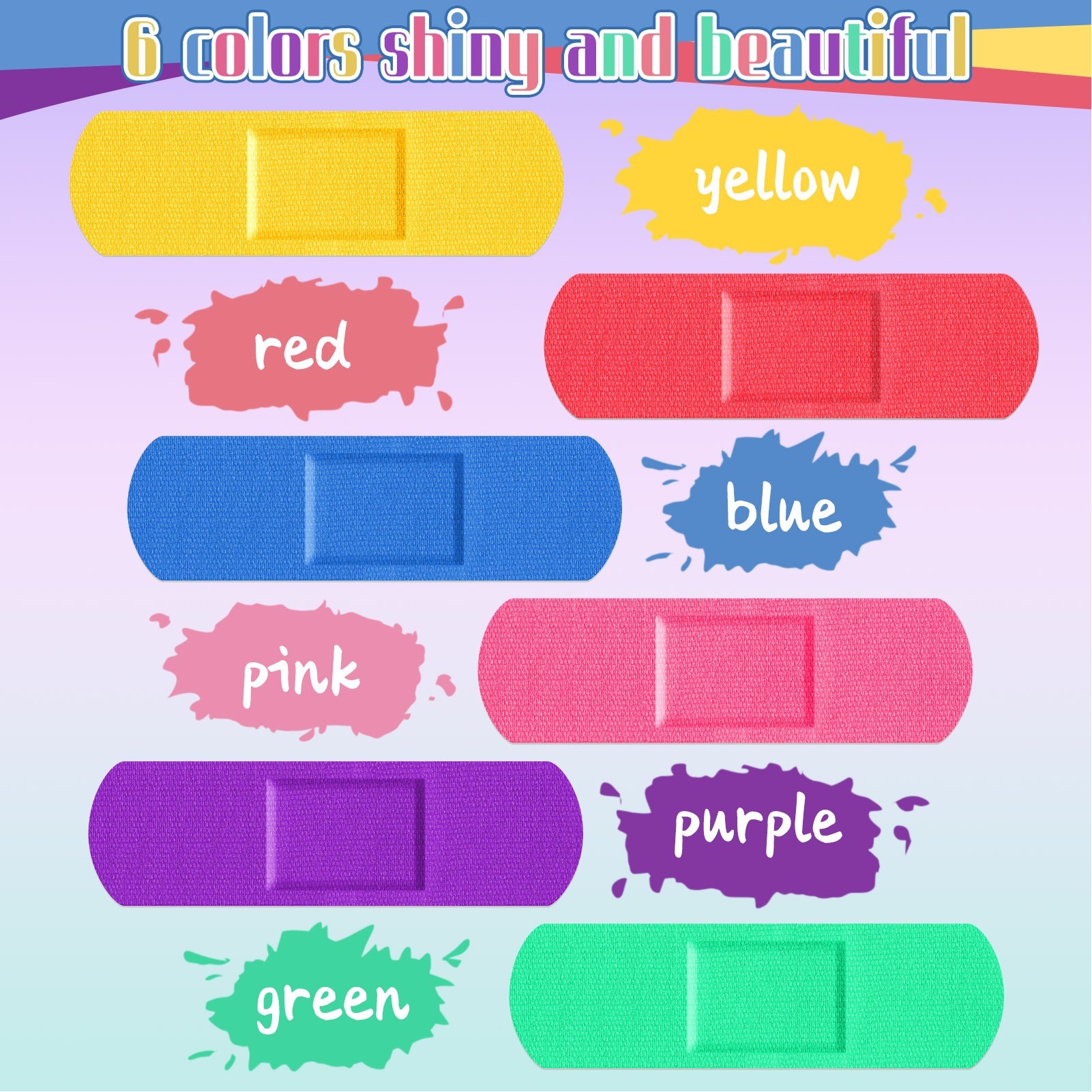 Colourful Bandages 2