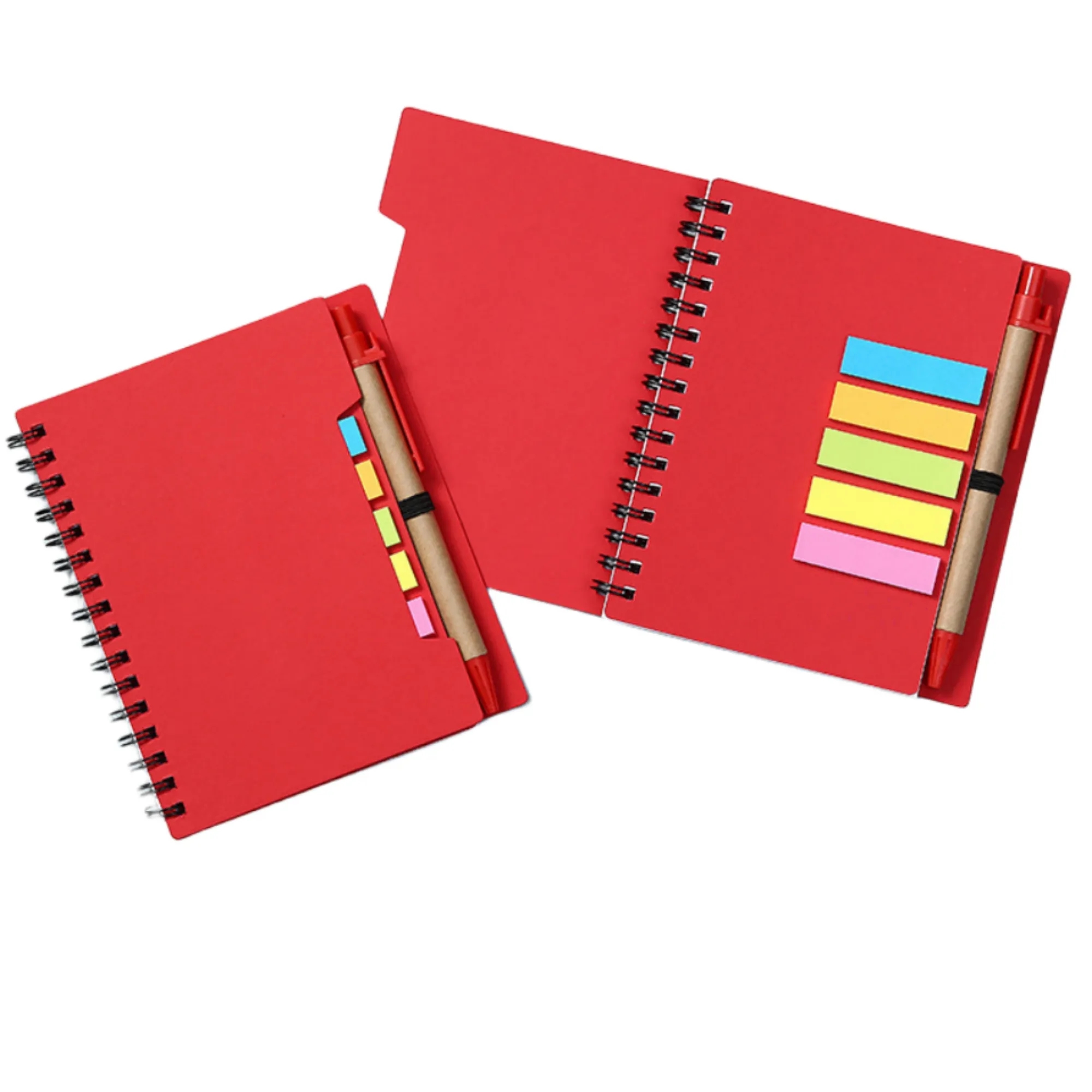 Custom Eco Spiral Notebooks With Pen 3