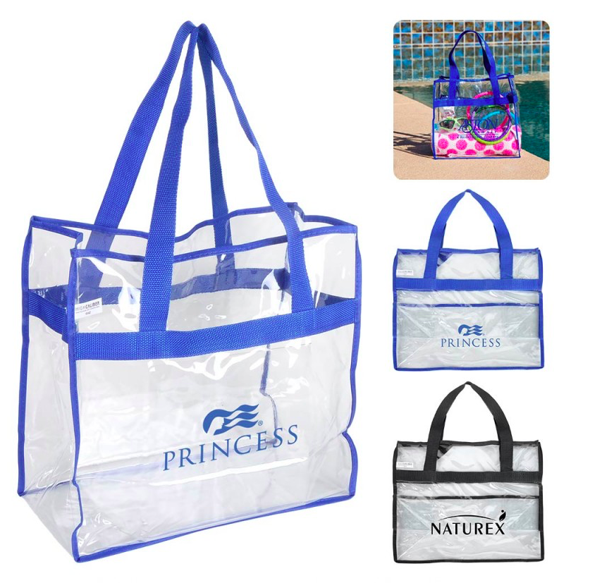 Custom PVC Tote Bags With Handles 2