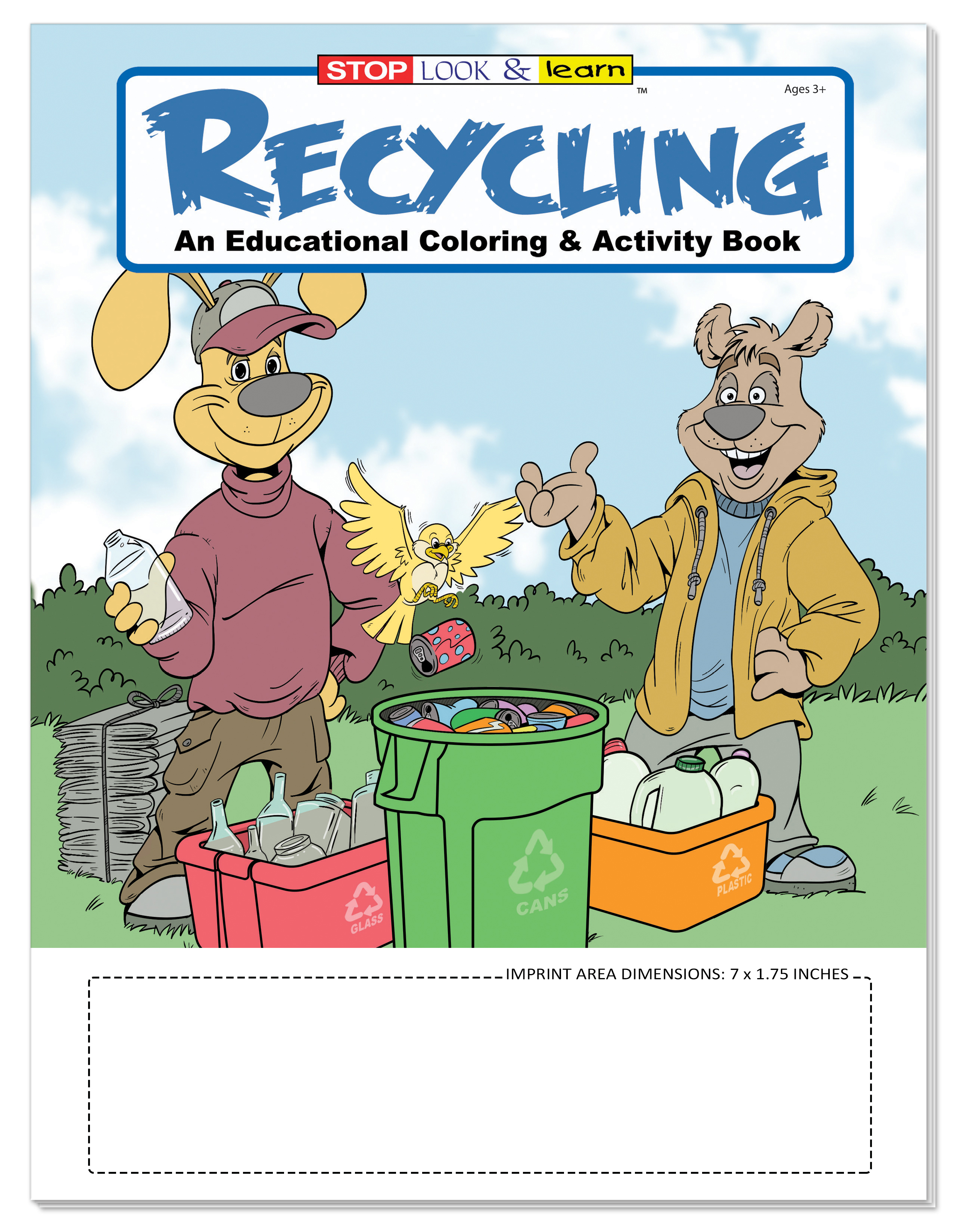 COLORING BOOK - Recycling Coloring & Activity Book 4