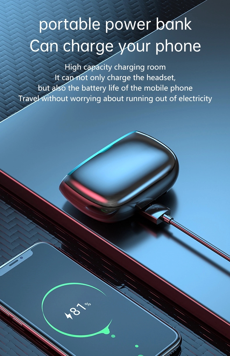 Wireless Bluetooth Earbuds Power Bank 16