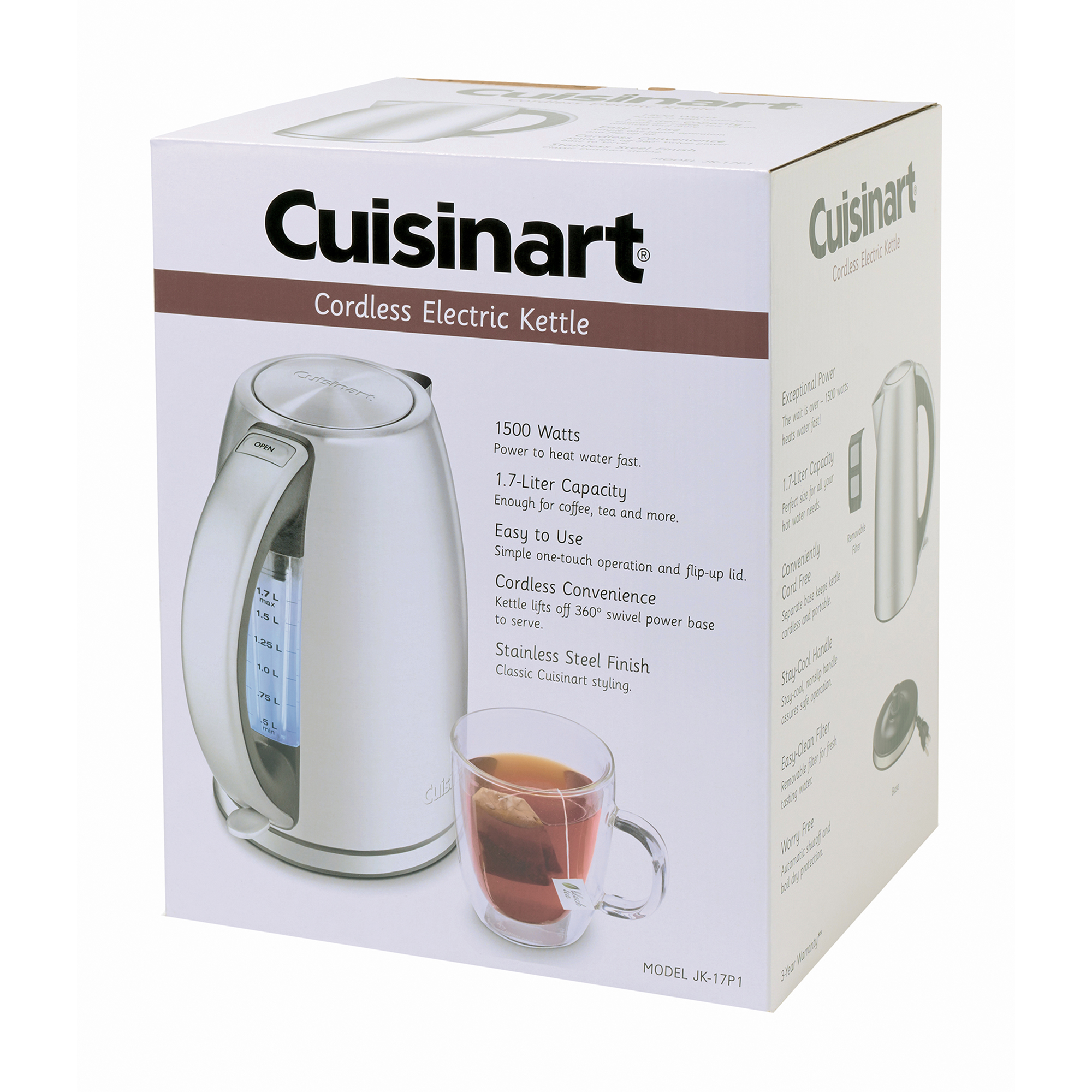 Cuisinart® Cordless Electric Kettle 4