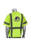 Class 3 Five Pocket Black Bottom Front Value Vest 9