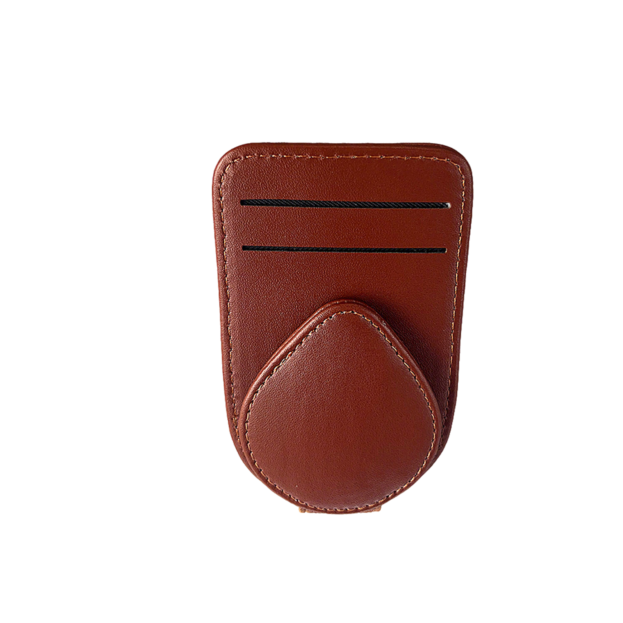 Magnetic Visor Eyewear Holder Leather Wrap 7