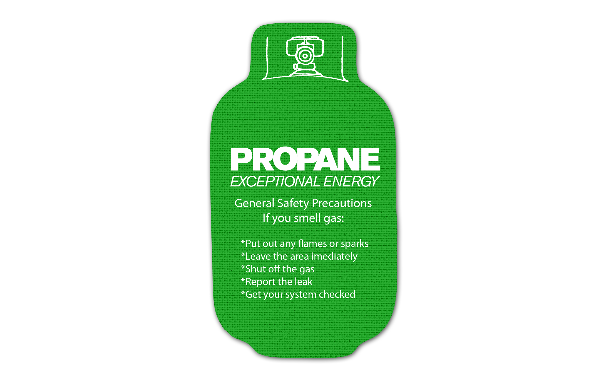Propane Tank Vinyl Jar Opener 52