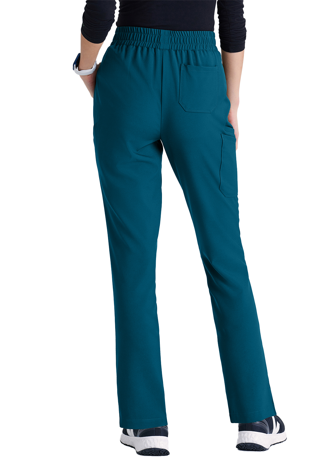 Grey's Anatomy Evolve Stretch - Women's Six-Pocket Tapered Leg Cosmo Scrub Pant 36