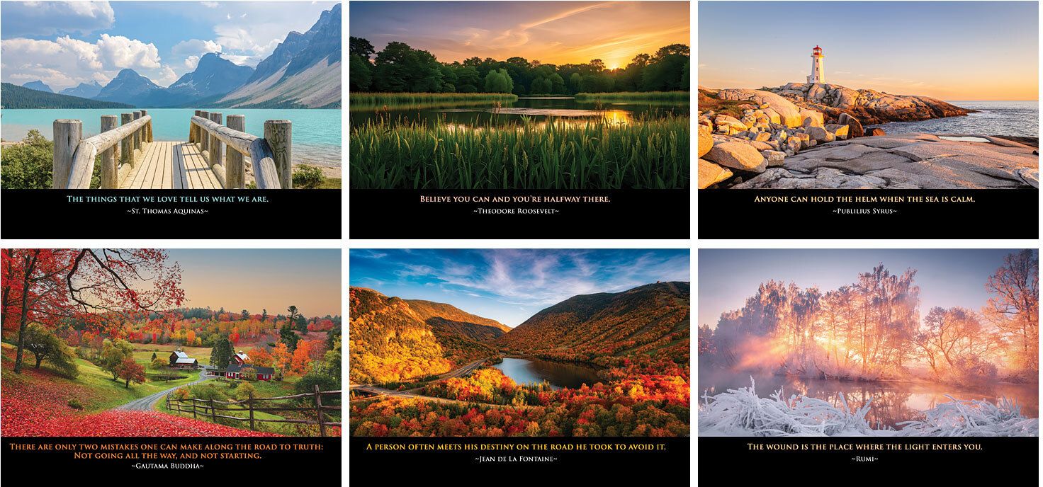 INSPIRATIONS DESK CALENDAR 12