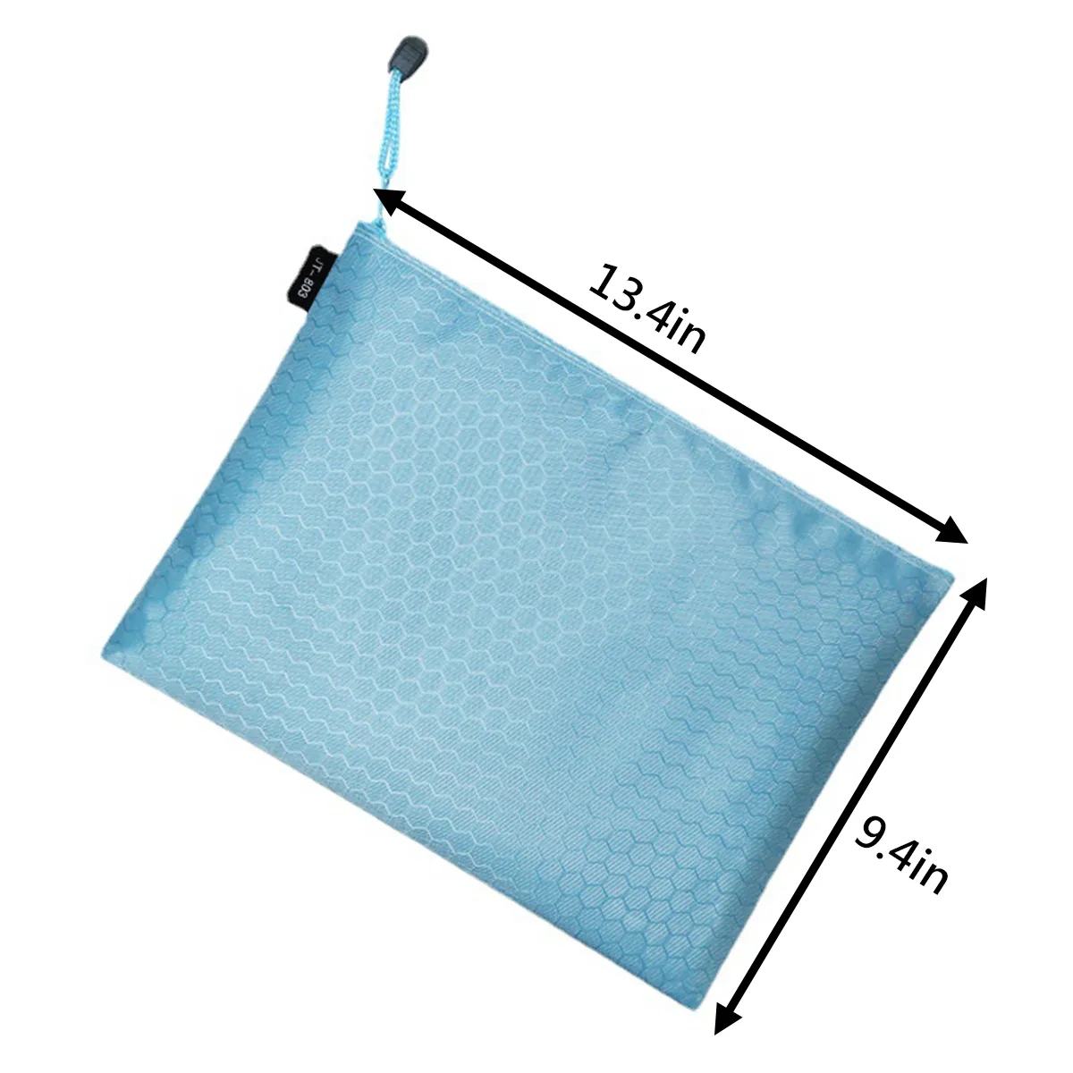 File Waterproof Thick Canvas Zipper Stationery Bag 1