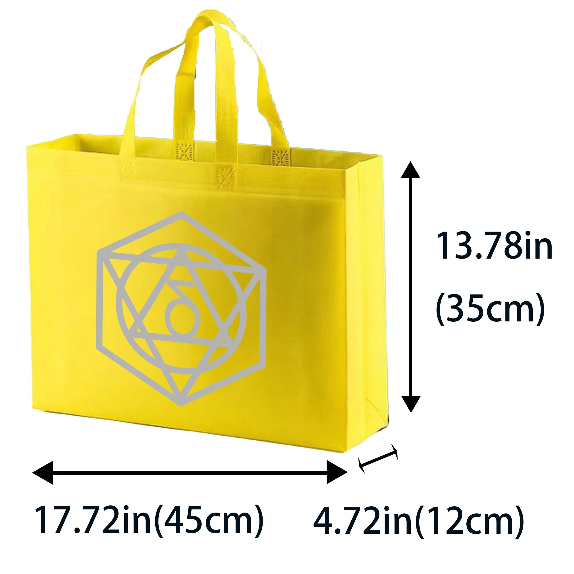 Large size 70 Gram Non-woven Horizontal Handbag 3