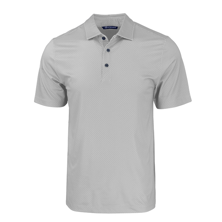 Cutter & Buck Pike Eco Tonal Geo Print Stretch Recycled Polo 8