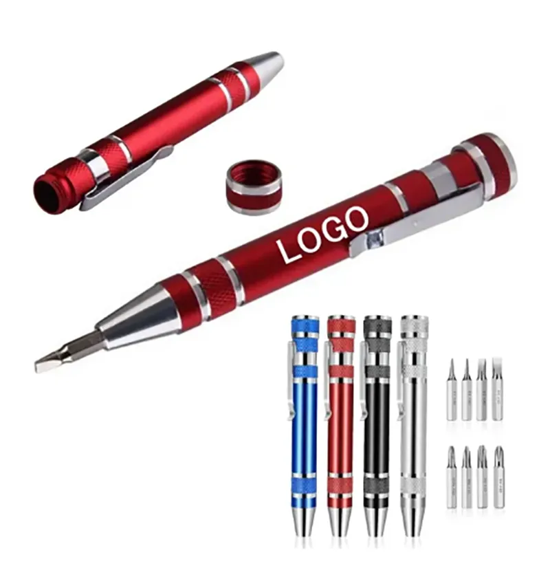 Aluminum 8-in-1 Magnetic Screwdriver Tool 4