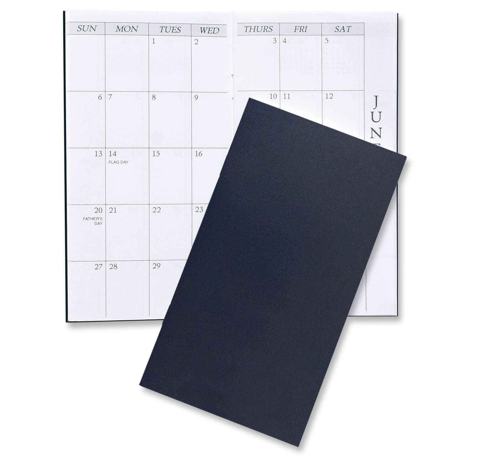 Monthly Pocket Planner - Leatherette 1