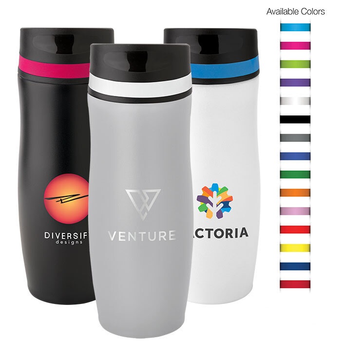 14 oz Persona® Wave Trail Vacuum Tumbler