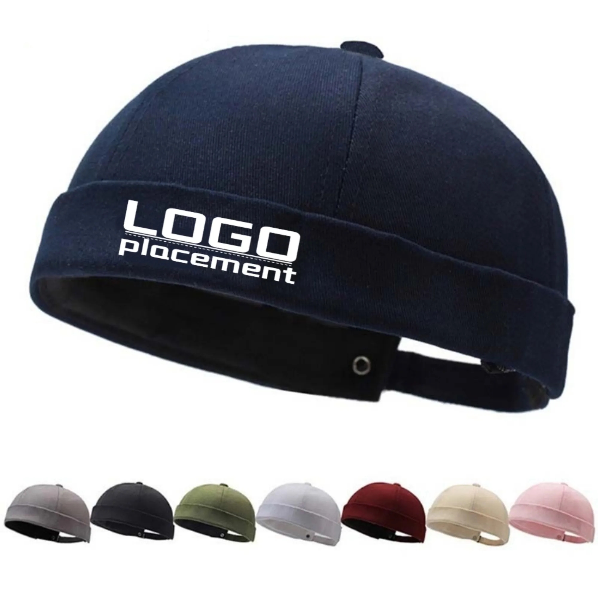 Yuppie Vintage Street Brimless Cap With Custom Logo