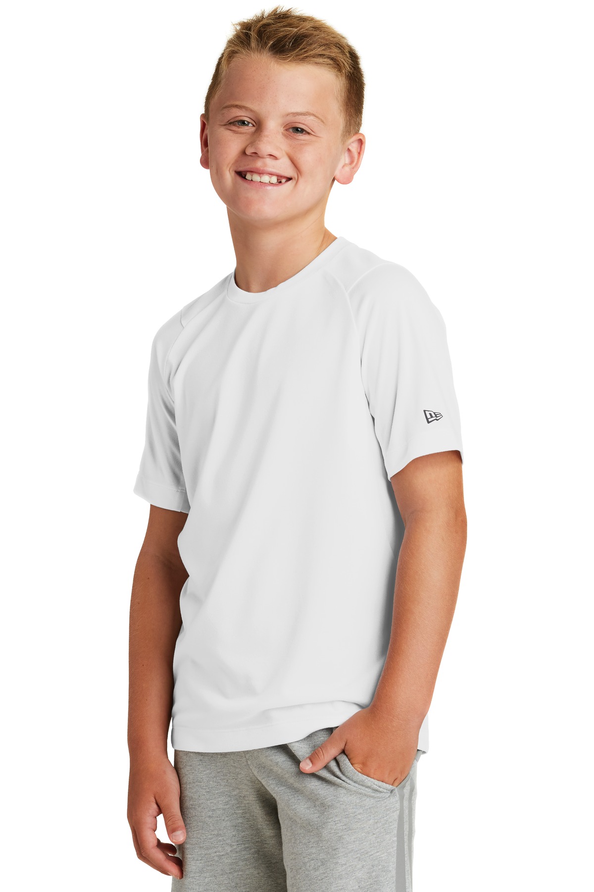 New Era Youth Series Performance Crew Tee. YNEA200 21