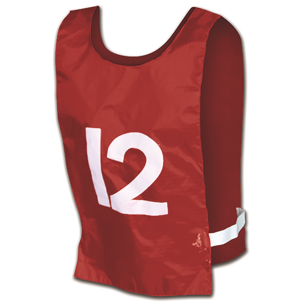 Nylon Pinnies With Number 3