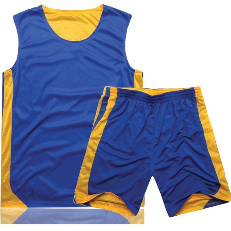 Custom Double Sides Basketball Traning Vest And Short 2